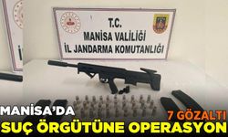 Manisa'da suç örgütüne operasyon! 7 gözaltı