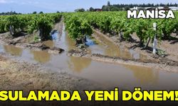 Manisa'da vahşi sulama sorununa çözüm!