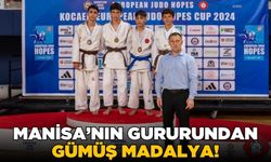 Manisalı Judocu, Avrupa'da gümüş madalya kazandı