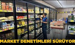 Kırkağaç'ta zincir marketlere zabıtadan ceza