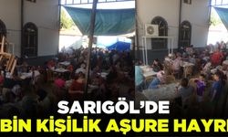 Sarıgöllü hayırseverlerden bin kişilik aşure hayrı