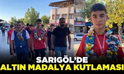 Sarıgöllü Şampiyon Güreşçiye Kortej Düzenlendi