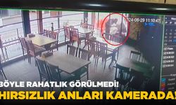 Güpegündüz hırsızlık yapan şahıs kameralara yakalandı!