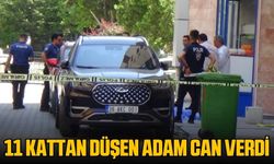 11. kattan düşen adam hayatını kaybetti