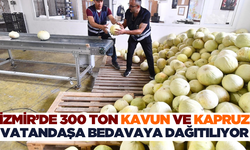 300 ton kavun ve karpuz vatandaşa ücretsiz dağıtılacak