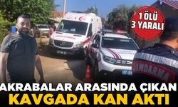 Akrabalar arasındaki husumet cinayetle sonuçlandı: 1 ölü 3 yaralı