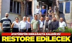 Kırkağaç Atatürk Evi restore edilecek