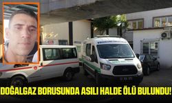 Bir kişi doğalgaz borusunda asılı halde bulundu