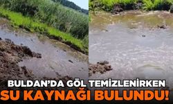 Buldan Yayla Gölü'nde su kaynağı bulundu!