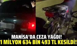 Manisa'da abartı egzoz kullananlara ceza!