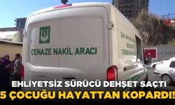 Hız tutkusu 5 çocuğu canından etti