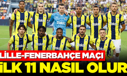 Fenerbahçe Lille maçı ilk 11 maç kadrosu |  En-Nesyri Lille maçında forma giyecek mi?