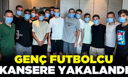 Genç futbolcuya kanser teşhisi kondu