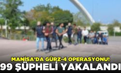 Gürz-4 operasyonu: 99 kişi yakalandı