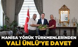 Manisalı Yörüklerden Vali Ünlü'ye davet