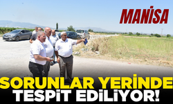 Manisa'da altyapı sorunlarının tespiti için çalışmalar hızla devam ediyor