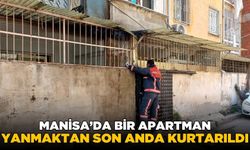 Manisa'da yanan eternit  korku saçtı!