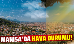 Manisa'da 5 günlük hava durumu!