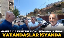 Manisa'da kentsel dönüşümde gerilim! Vatandaşlar şantiye yolunu kapattı