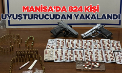 Manisa'da Temmuz ayında 824 kişi uyuşturucudan yakalandı