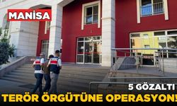 Manisa'da PKK/KCK operasyonu: 5 gözaltı