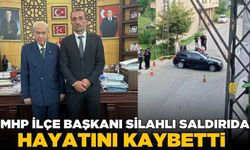 MHP İlçe Başkanı silahlı saldırıya kurban gitti