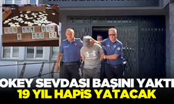 Okey sevdası yüzünden yakayı ele verdi