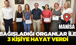 Organ nakli ile 3 kişiye umut oldu