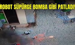 Robot süpürge bomba gibi patladı!