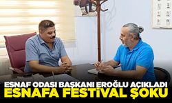 Sarıgöl'de esnafa bir darbe de festivalden geliyor