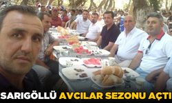 Sarıgöl'de yeni av sezonu törenle açıldı