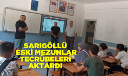 Sarıgöllü mezunlar tecrübelerini anlattı