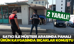 Seyyar satıcı ile müşteri arasındaki kavgada 2 kişi yaralandı