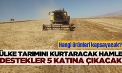 Tarımı geliştirme hamlesi! Desteklemeler 5 kat artacak