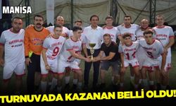 Manisa'da mahaller arası futbol turnuvasının kazananı belli oldu