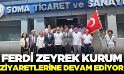 Zeyrek Soma TSO'yu Ziyaret Etti