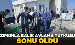 Zıpkınla avlanırken canından oldu