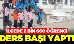 2 bin 660 öğrenci okula merhaba dedi