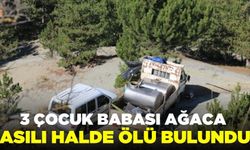 3 çocuk babası ağaca asılı halde ölü bulundu