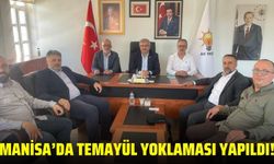 Manisa Ak Parti İlçe Başkanlığı'nda temayül yoklaması yapıldı!