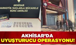 Akhisar'da uyuşturucu operasyonu! 3 gözaltı