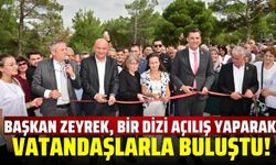 Başkan Zeyrek, vatandaşlarla bir arada!