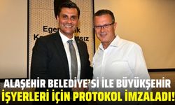 Büyükşehir ile Alaşehir Belediye'si arasında protokol imzalandı!