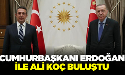 Cumhurbaşkanı Erdoğan ile Ali Koç buluştu