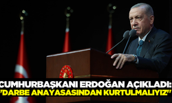 Cumhurbaşkanı Erdoğan'dan yeni anayasa çalışmalarına dair açıklamalarda geldi