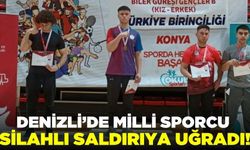 Milli sporcu silahlı saldırıya uğradı!