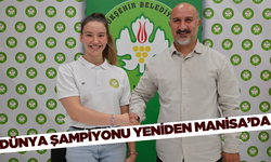 Dünya şampiyonu Ayşe Begüm Onbaşı Manisa'ya döndü