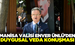 Enver Ünlü Manisa'ya veda ediyor