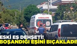 Eski eş dehşet saçtı: Boşandığı eşini bıçaklayarak yaraladı