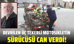 Hafif ticari araç ile üç tekerli motosiklet çarpıştı: 1 ölü